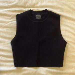 YoungLA for her black ribbed tanktop size xs